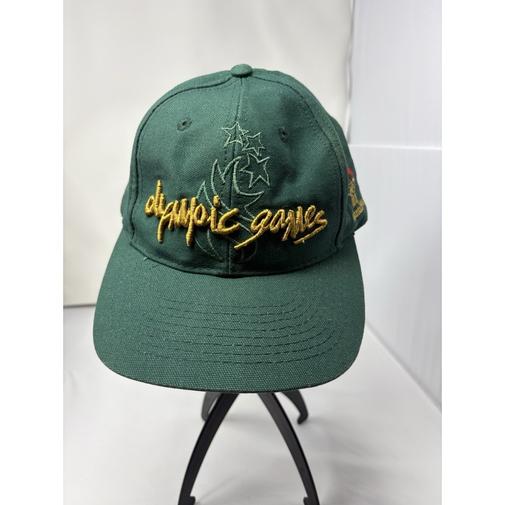 Vintage Olympic Games Atlanta 1996 Hat Cap Snap Back One Size Mens The Game 90s